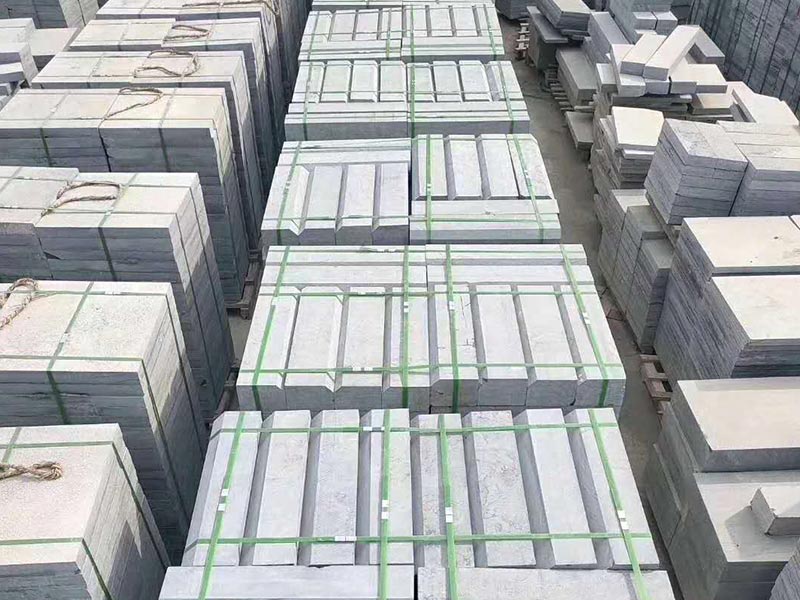 青石板廠家嘉祥縣直供青石臺(tái)階石迎門(mén)墻仿古面